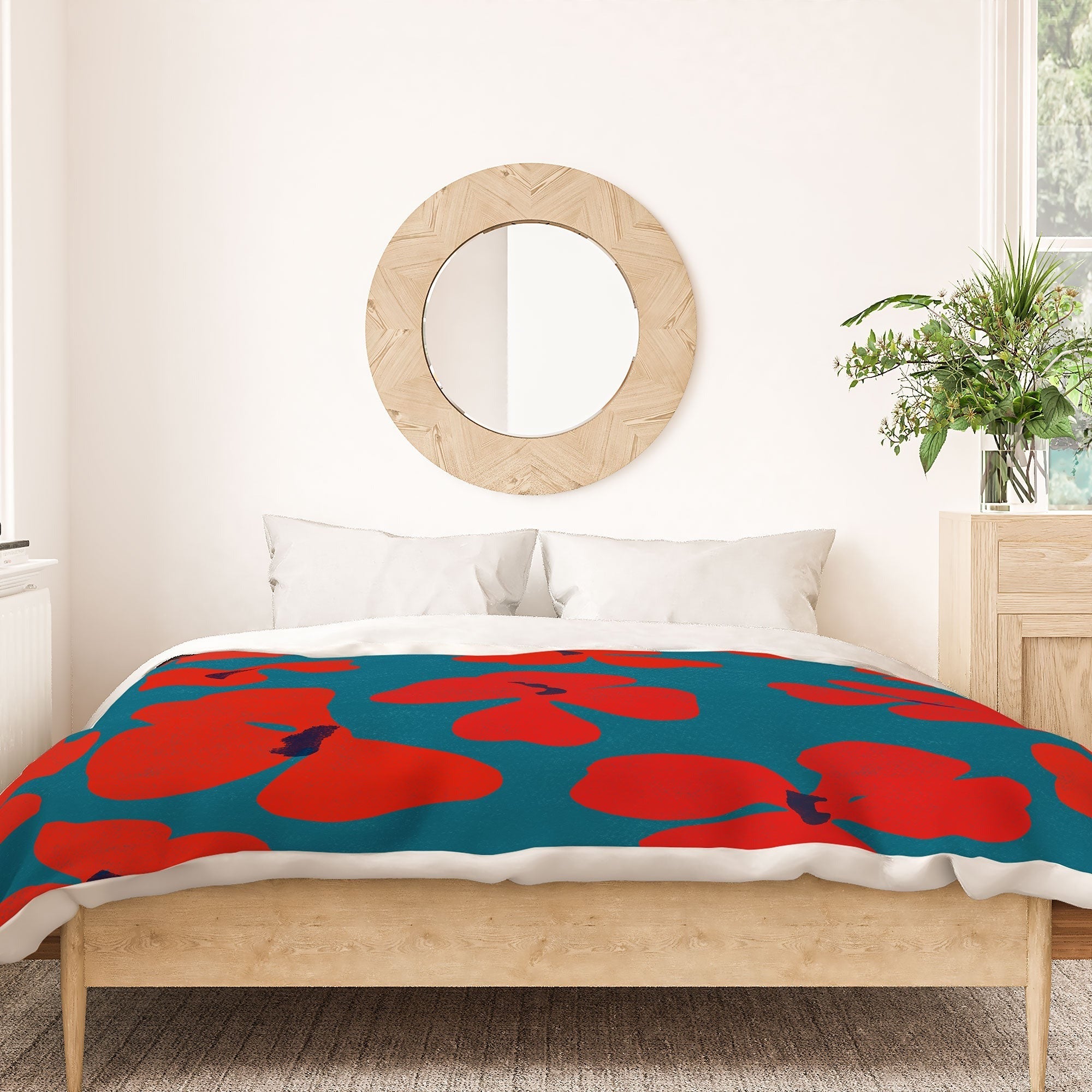 Garima Dhawan oxalis 1 Duvet Cover