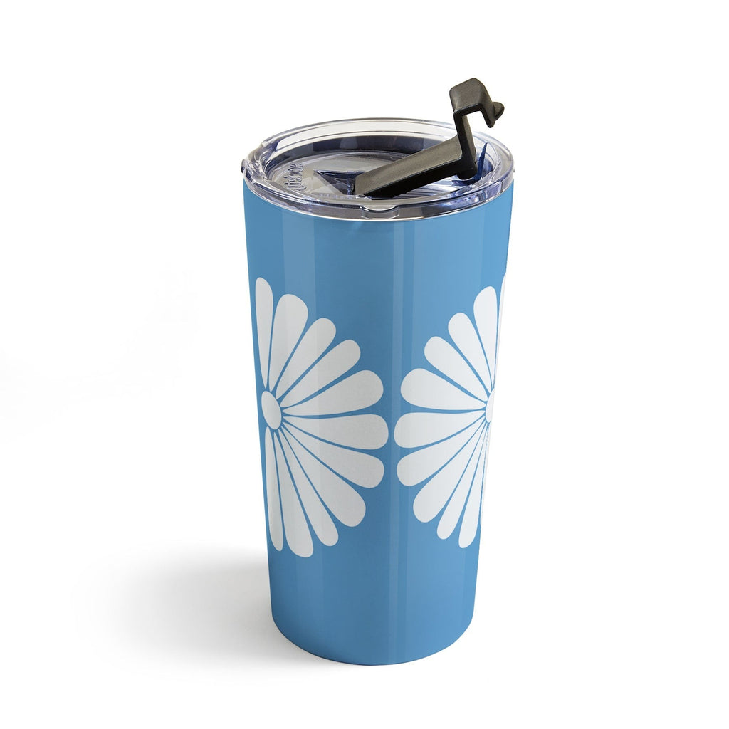 Colour Poems Retro Daisy XII Travel Mug