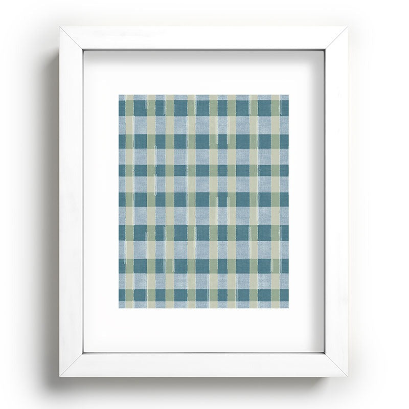 Marta Barragan Camarasa Country Style Checks Recessed Framing Rectangle