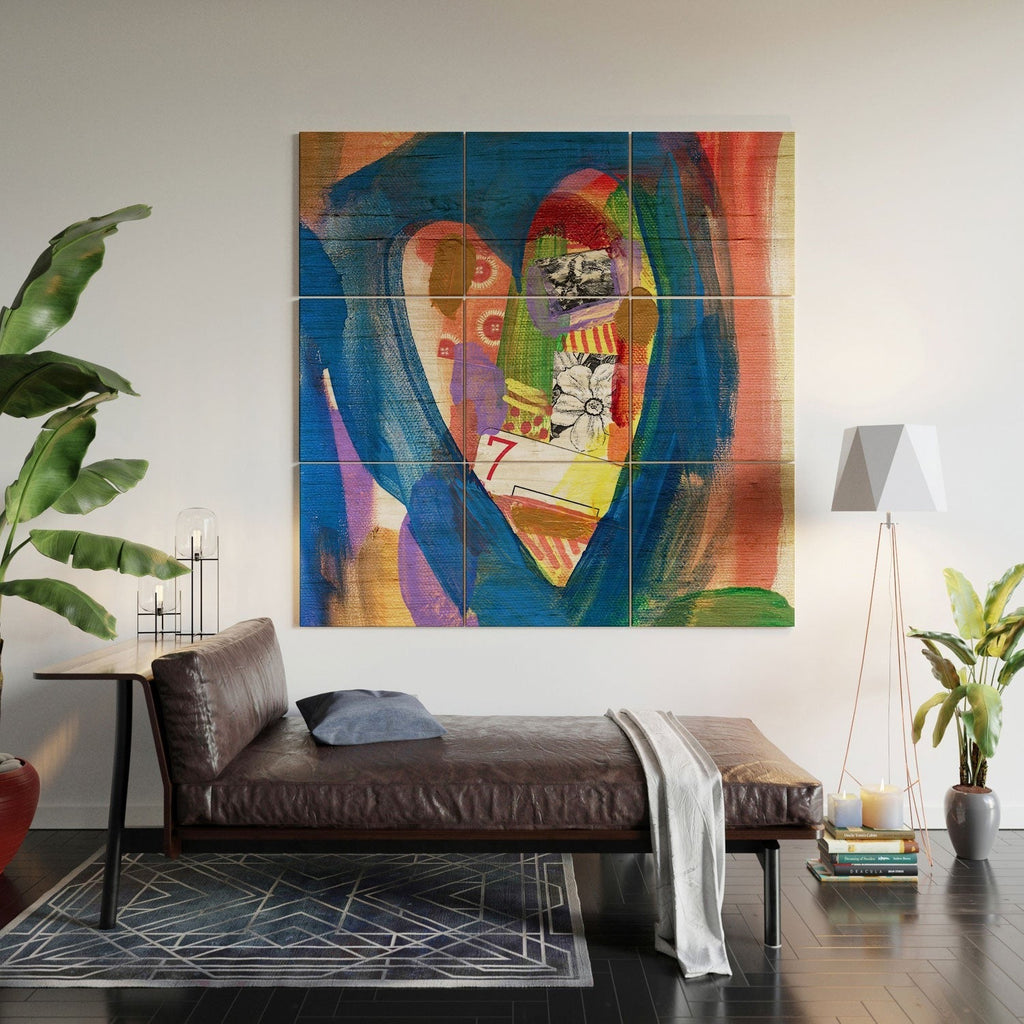 Natalie Baca Lucky in Love Wood Wall Mural