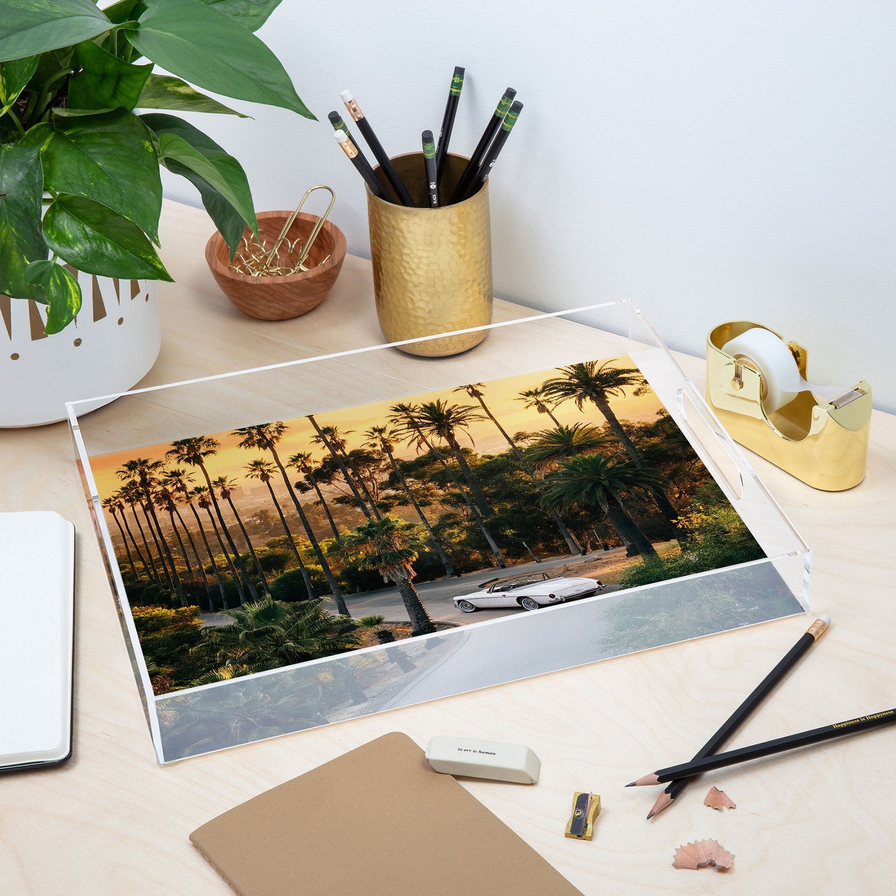 Gal Design Sunset Blvd Acrylic Tray