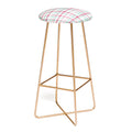 Lisa Argyropoulos Merry Vintage Plaid Bar Stool