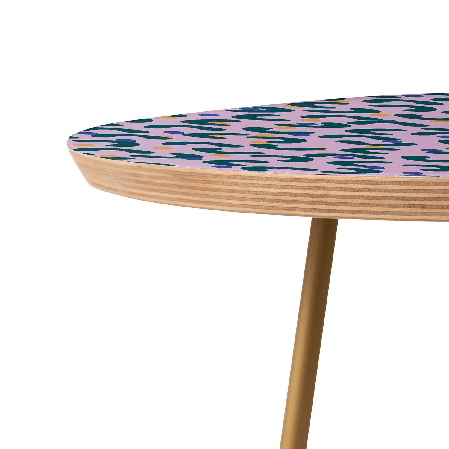 Camilla Foss Pebbles Mix Round Side Table
