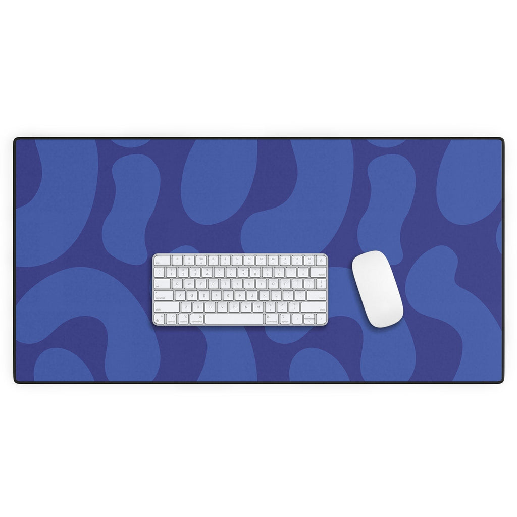 Camilla Foss Blue Pebble Desk Mat