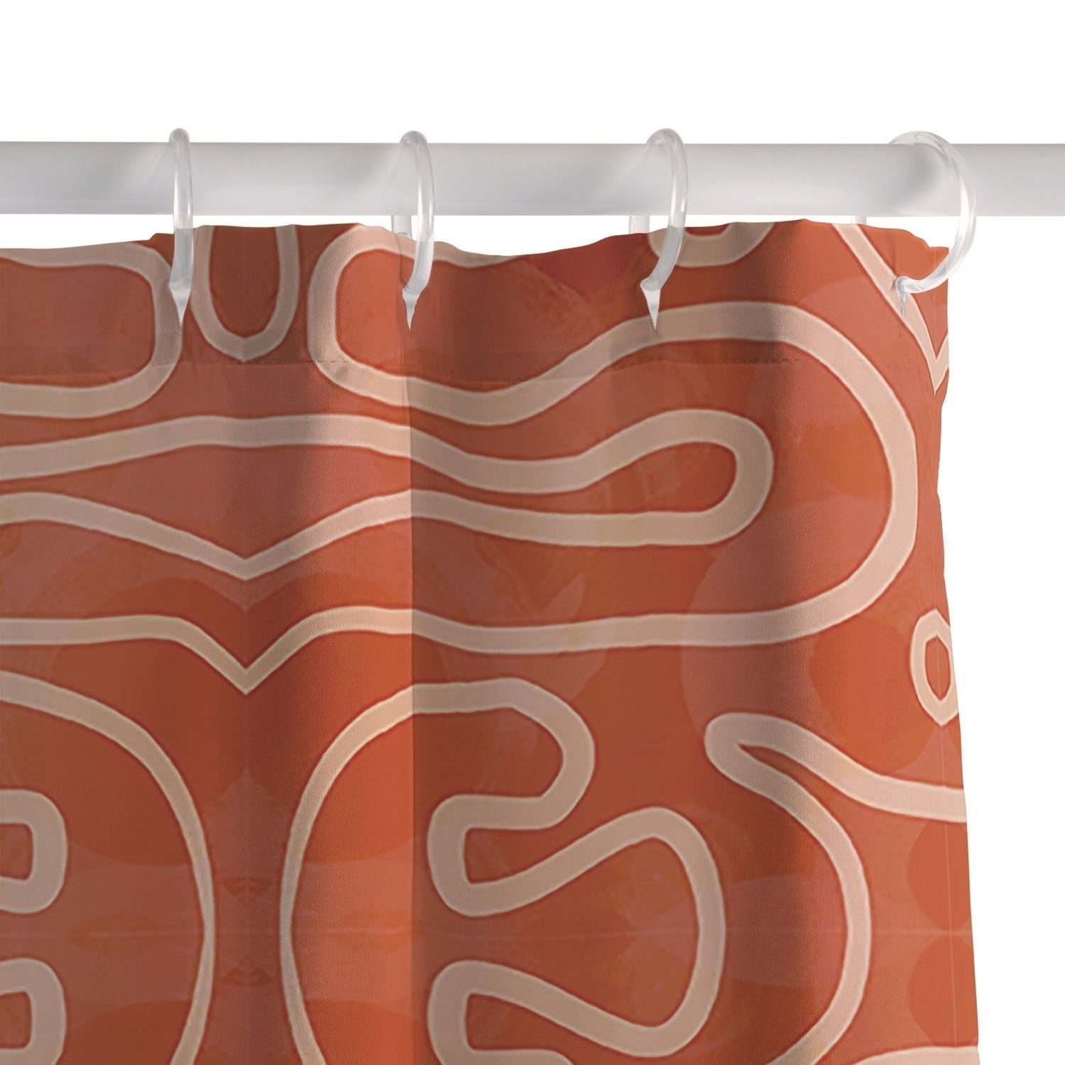 Mirimo Venexiana Burnt Orange Shower Curtain