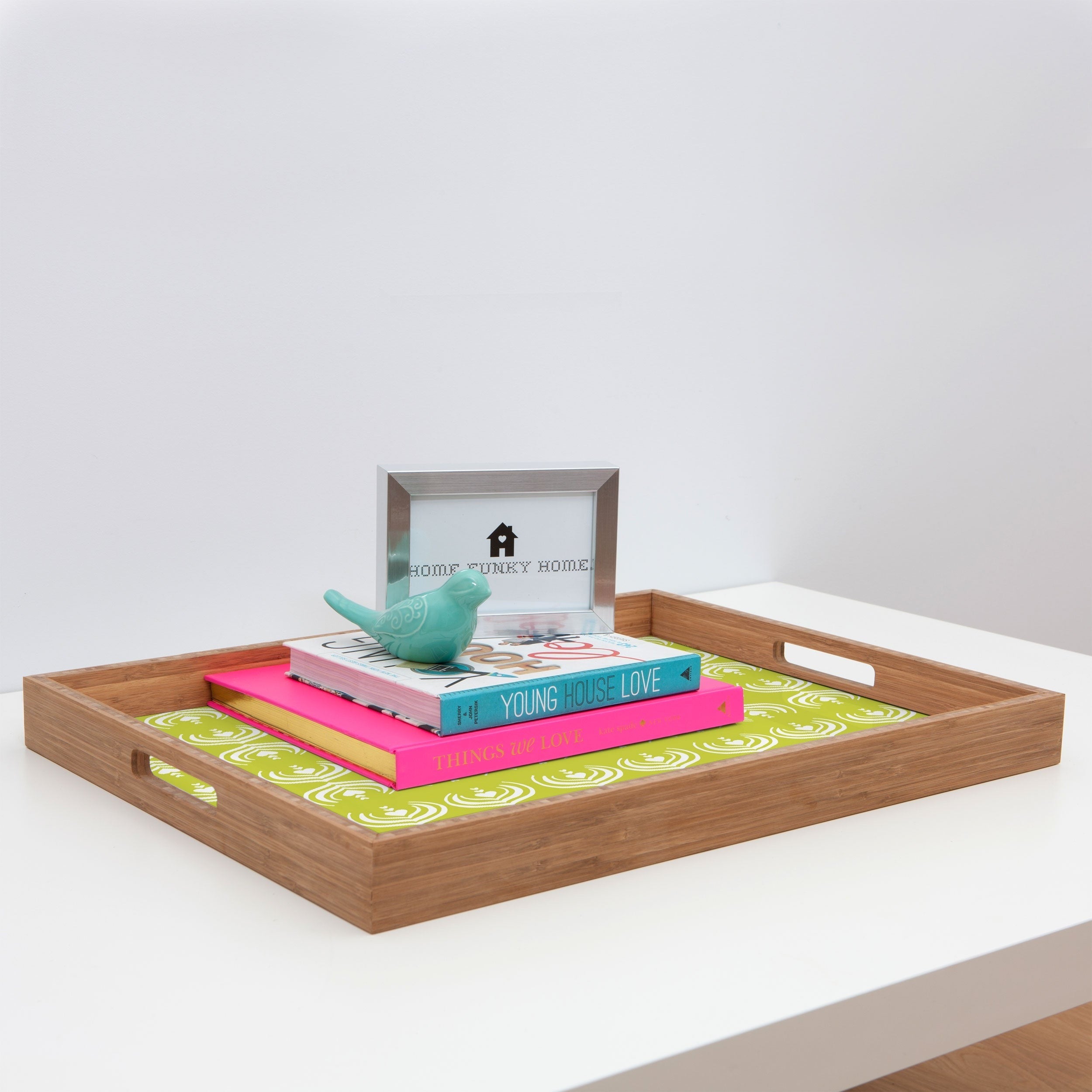 Design by Spark Matcha Latte Art Rectangular Tray