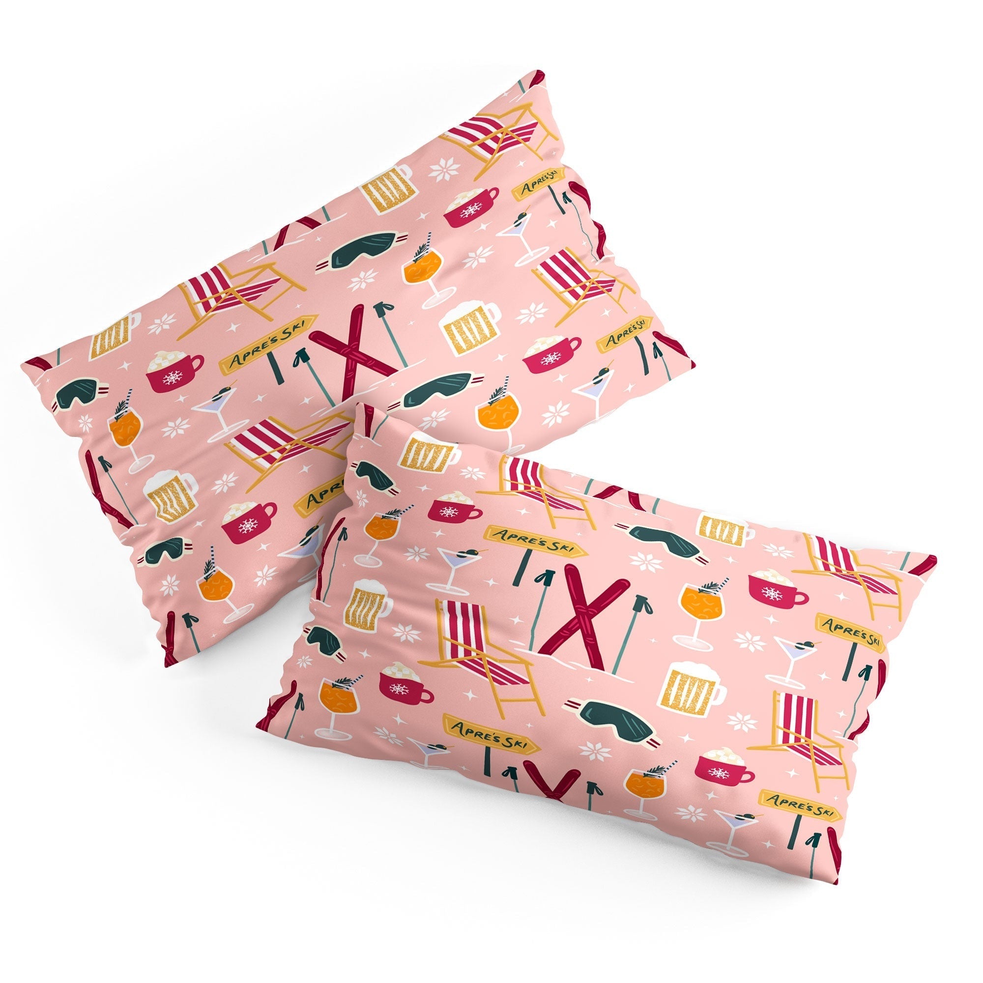 Design by Spark Apres Ski Holiday Pillow Shams