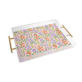 Pimlada Phuapradit Ditsy Spring Floral Acrylic Tray