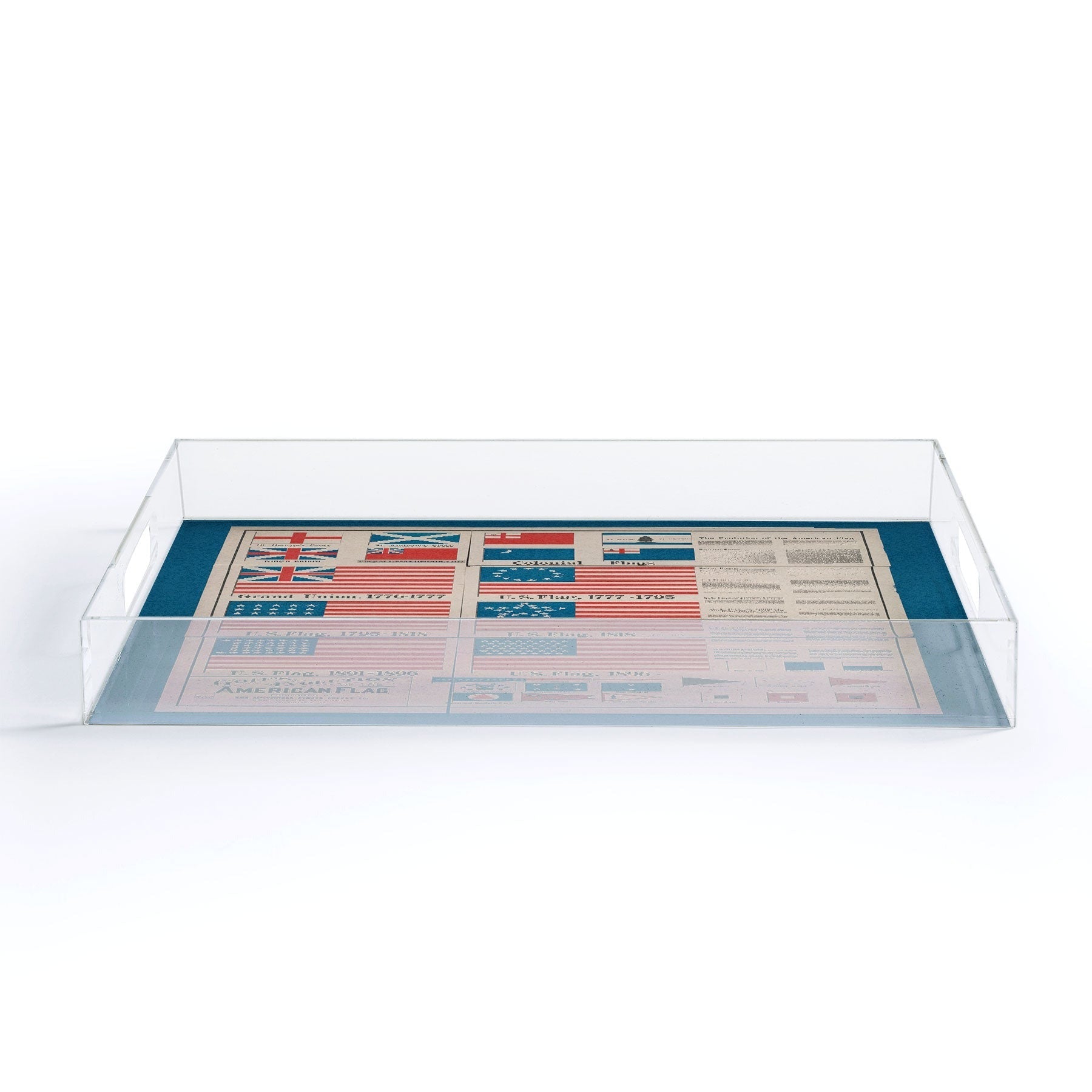 DENY Designs Goff s Evolution of the American Flag Acrylic Tray