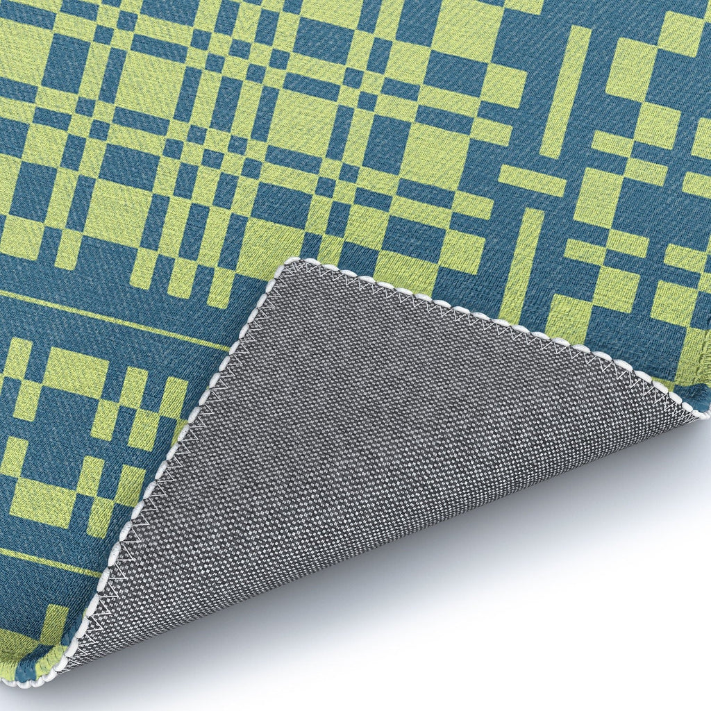Marta Barragan Camarasa Nostalgic Grid Design Area Rug