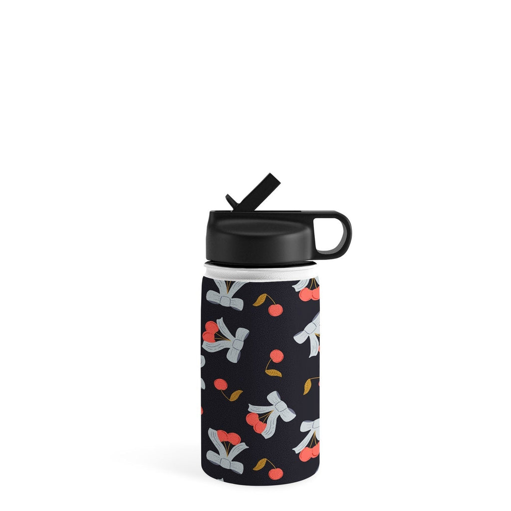 Jennifer Labre Cherries and Bows Water Bottle