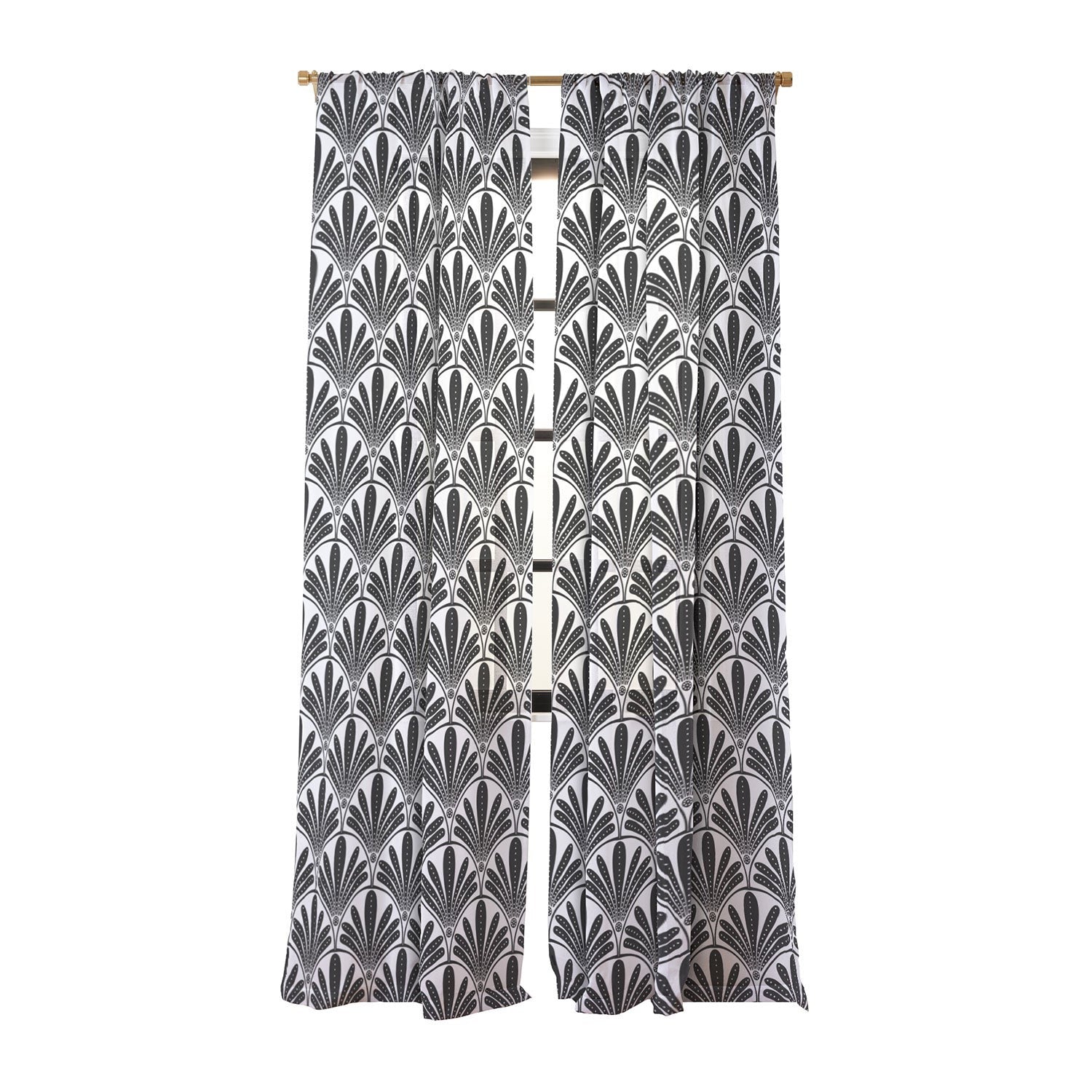 Jennifer Labre Hollywood Glam Sheer Window Curtain
