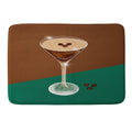 Design by Spark Expresso Martini Coffee Beans Memory Foam Bath Mat