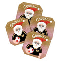 Design by Spark Sporty Soccer Santa Coaster Set