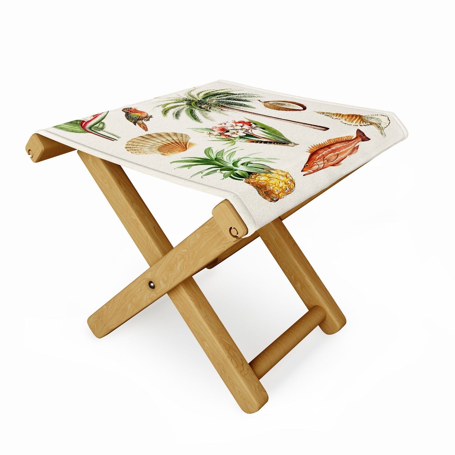 Gal Design Hawaii Collection Folding Stool