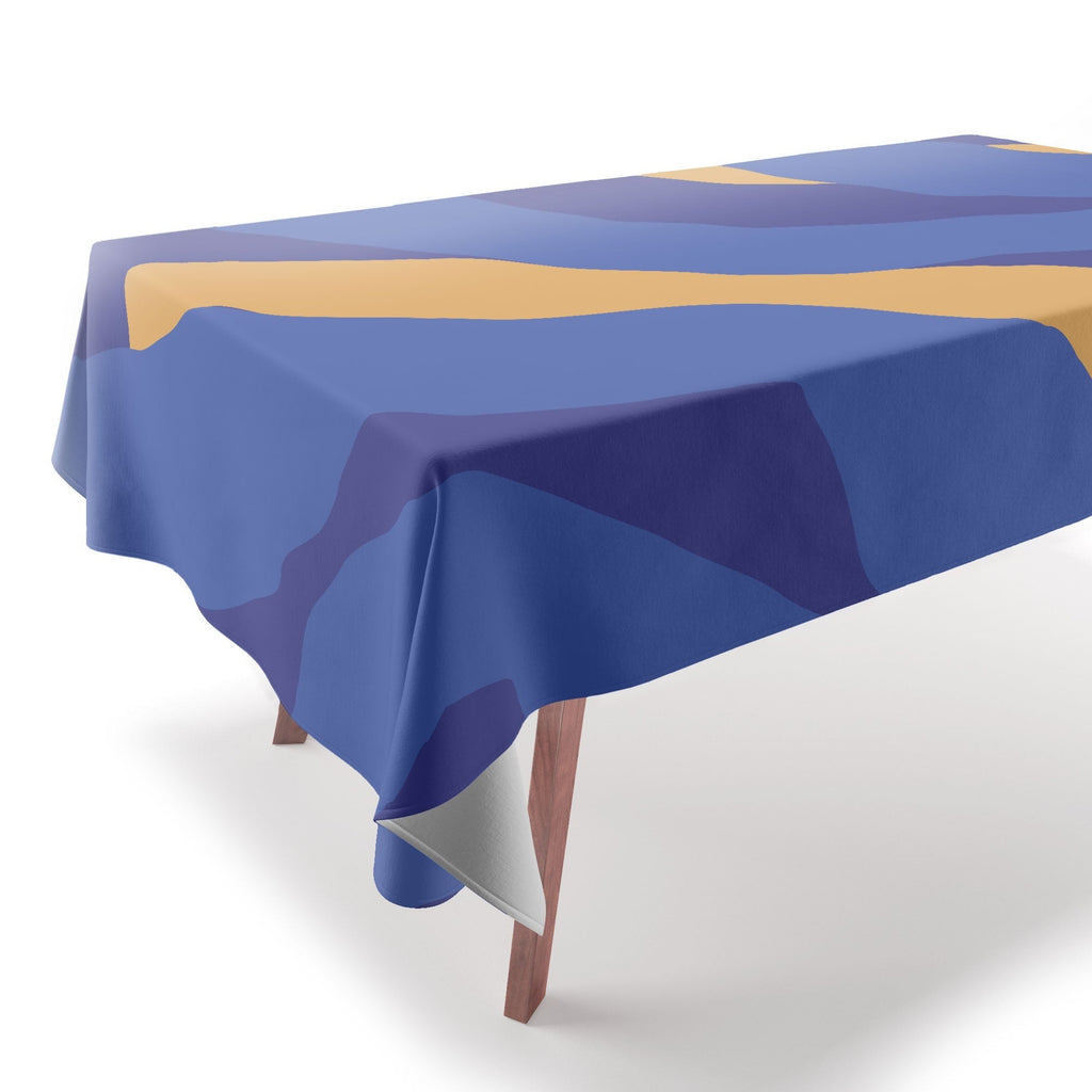 Camilla Foss Pebbles in Stream Tablecloth