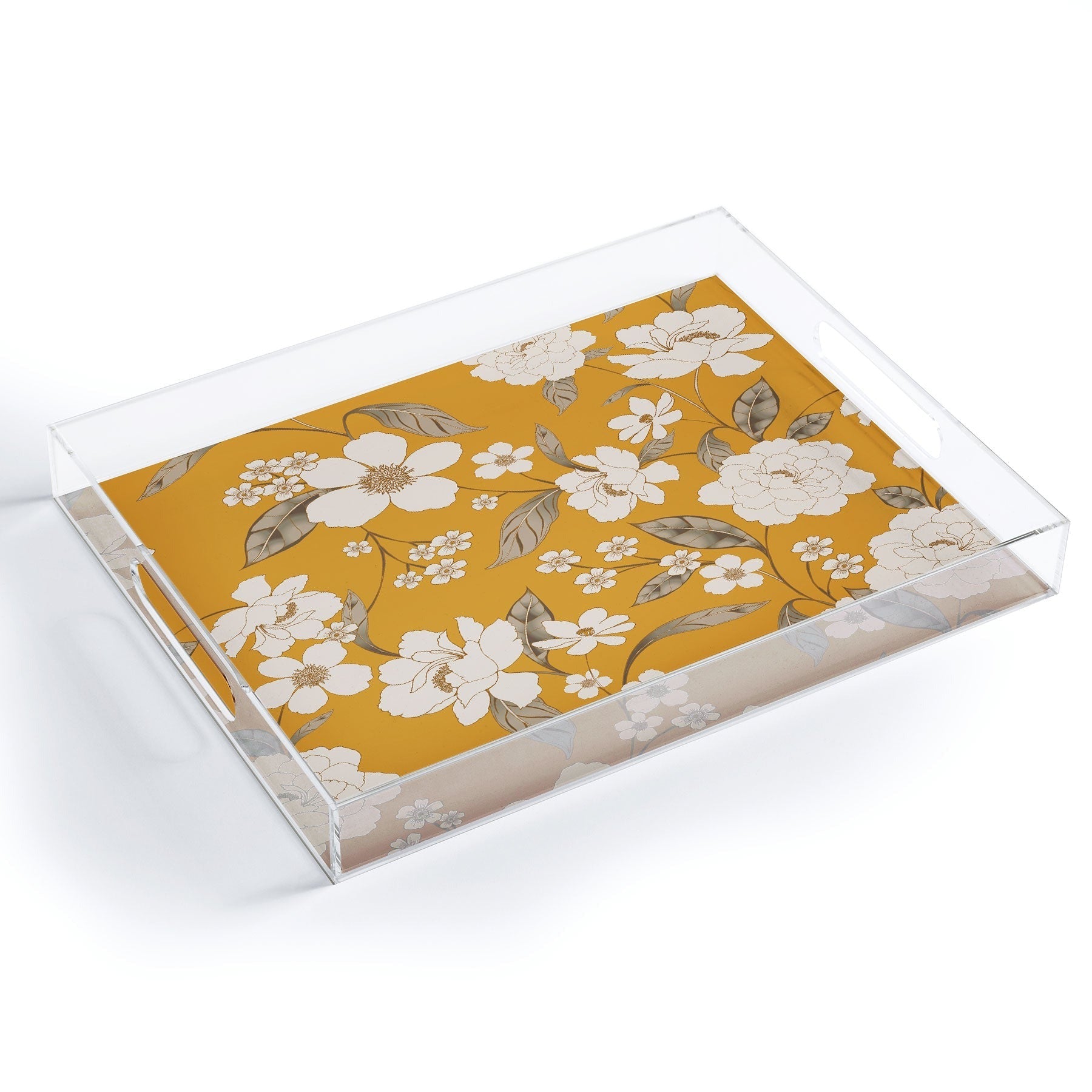 Gabriela Fuente Roberta Sunflower Acrylic Tray