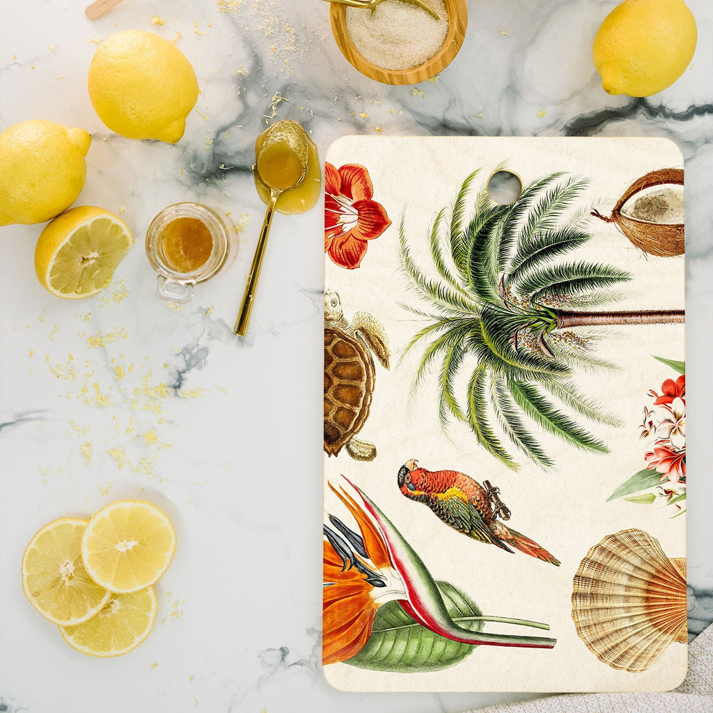 Gal Design Hawaii Collection Cutting Board Rectangle