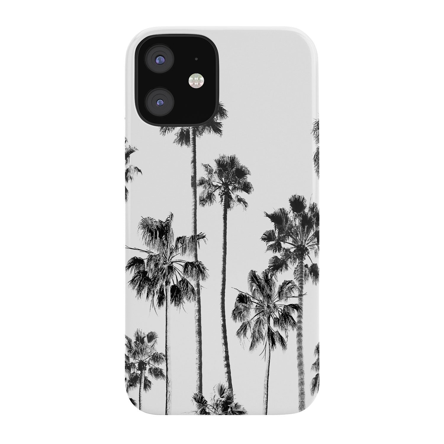 Gal Design Black And White Palms Phone Case