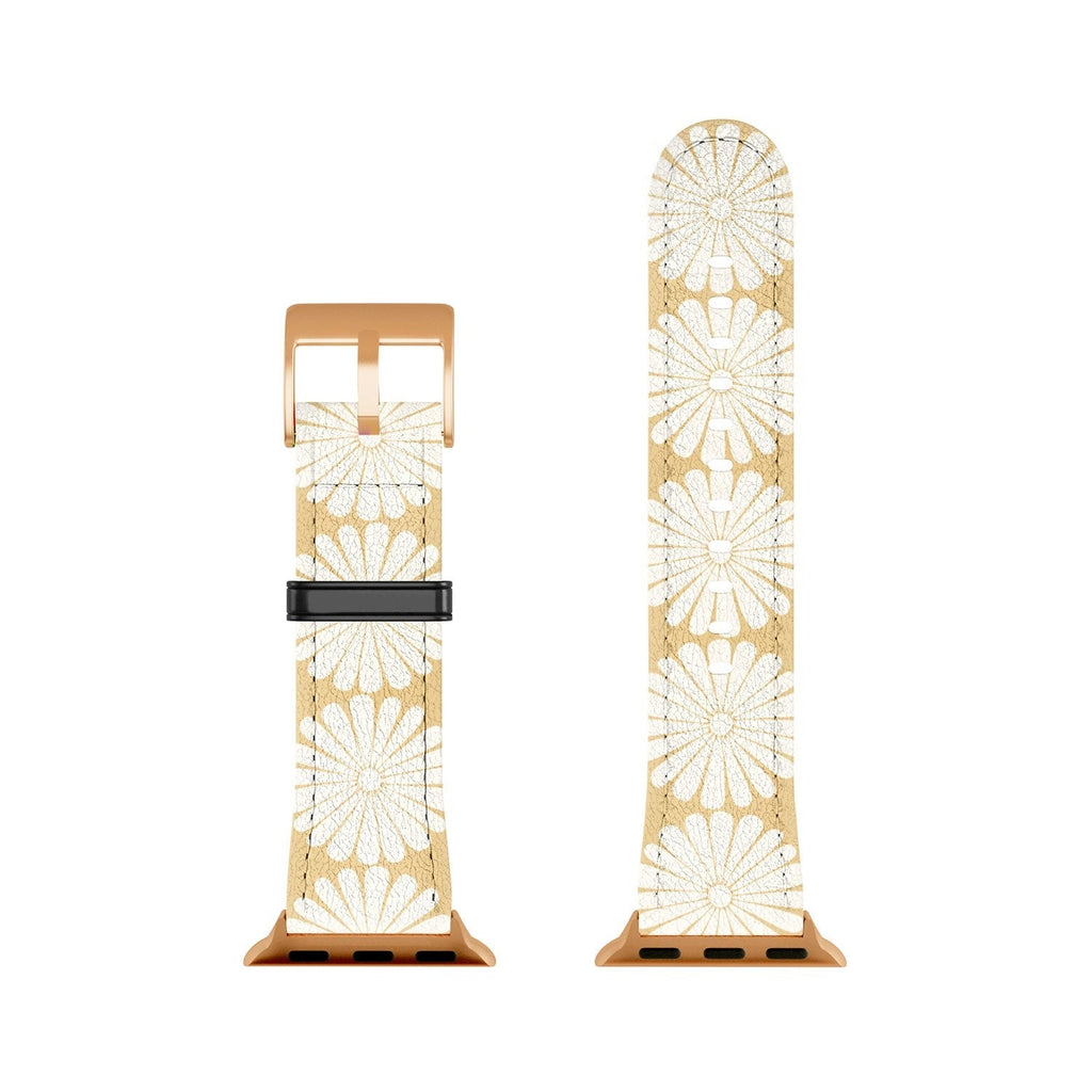 Colour Poems Retro Daisy XXIV Apple Watch Band