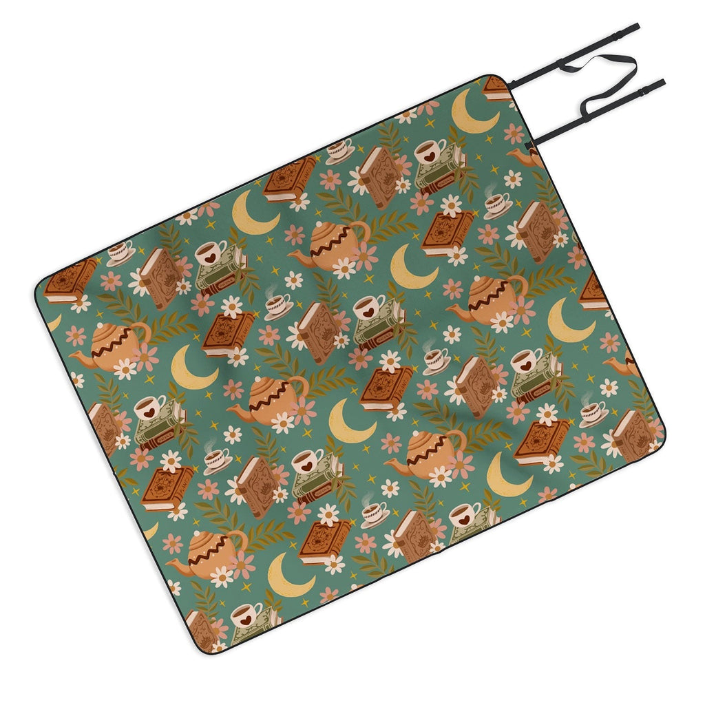 Avenie Moonlit Reading Nook I Beach Towel