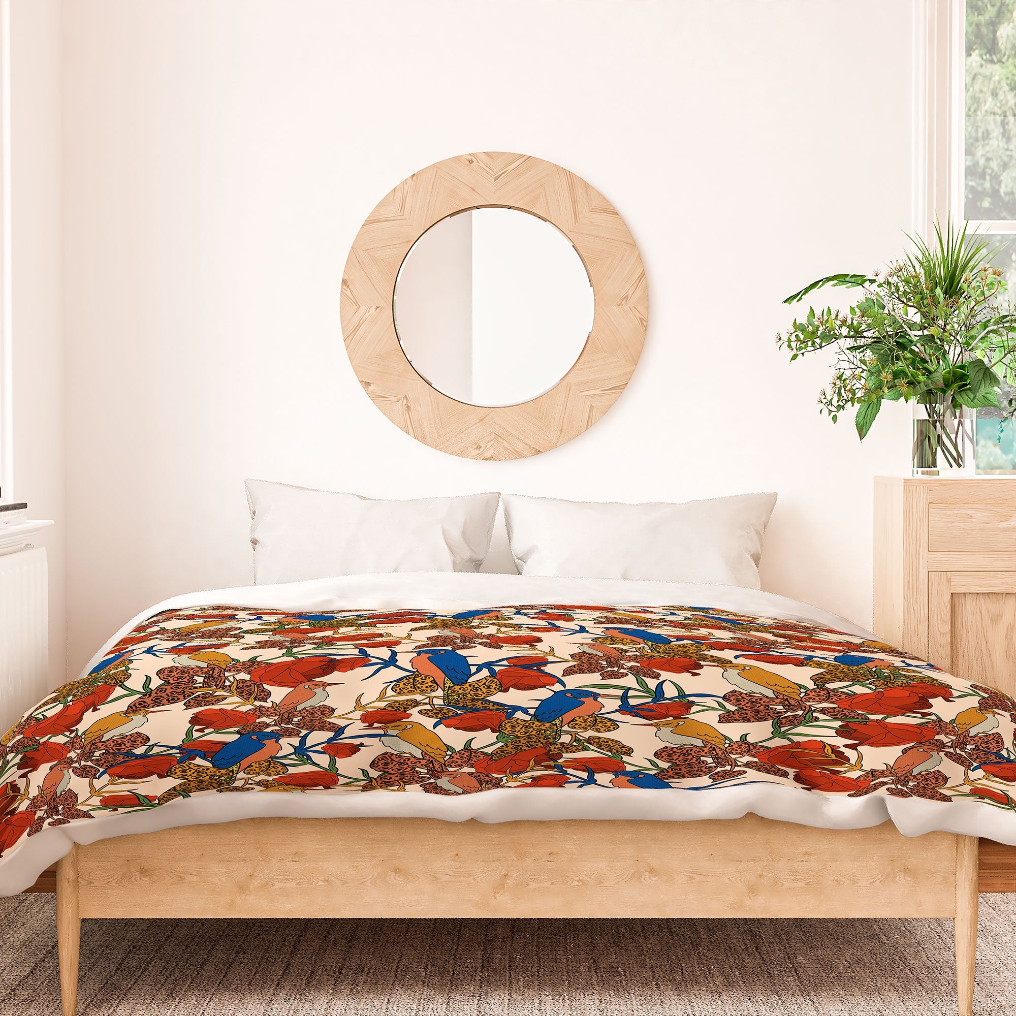 bárbara dantas Voler Duvet Cover