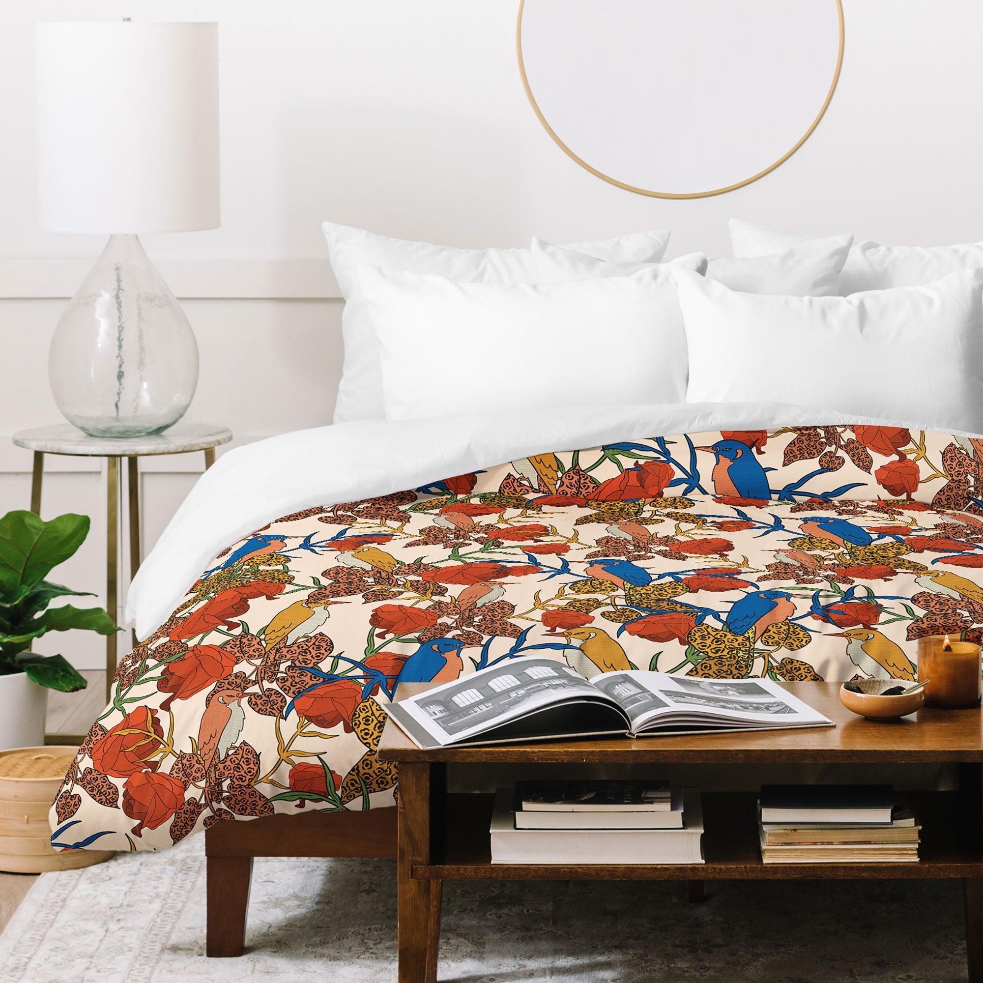 bárbara dantas Voler Duvet Cover