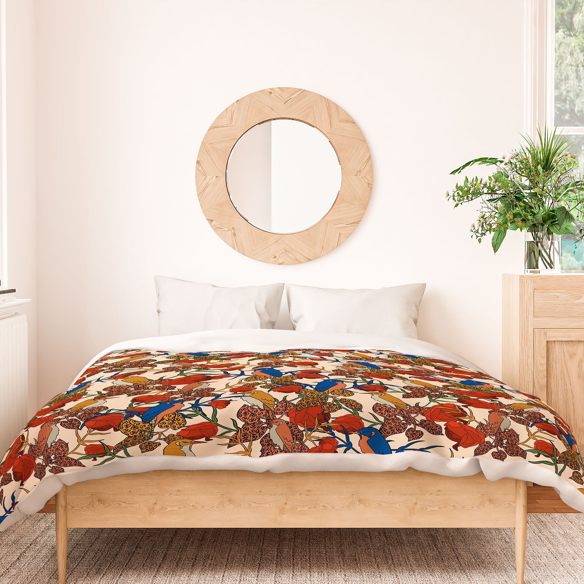 bárbara dantas Voler Duvet Cover