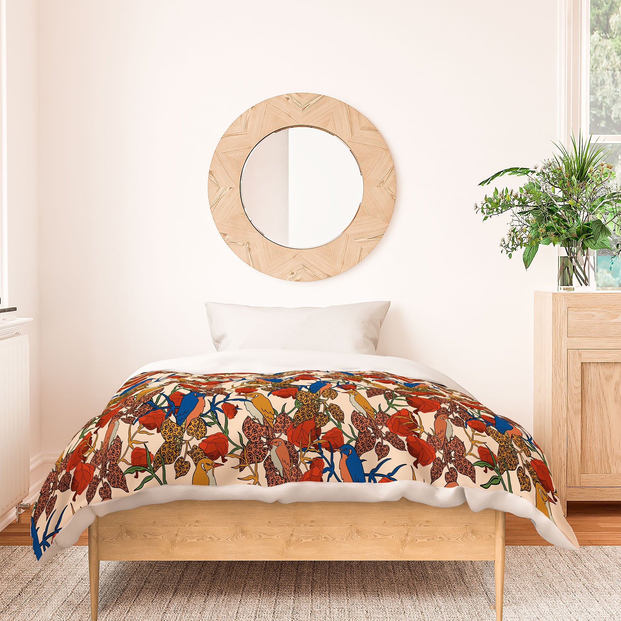bárbara dantas Voler Duvet Cover
