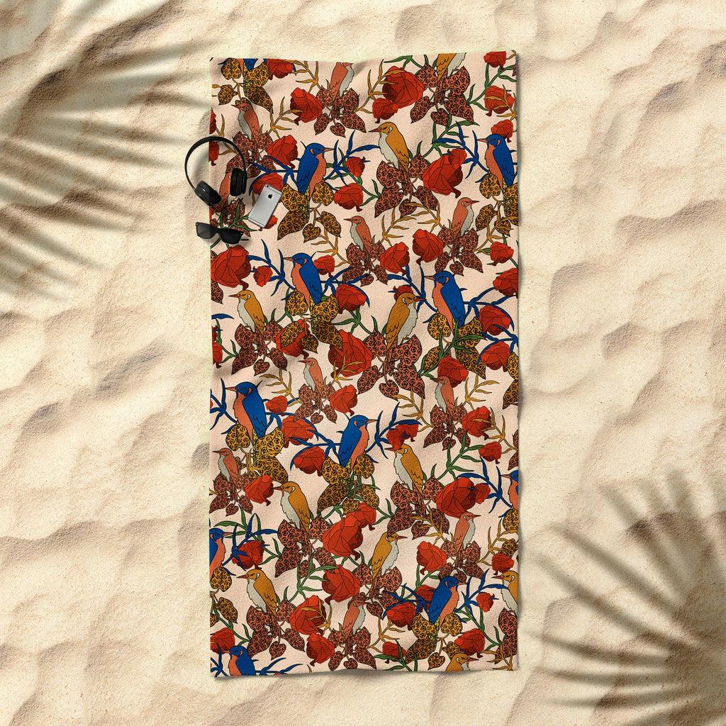bárbara dantas Voler Beach Towel