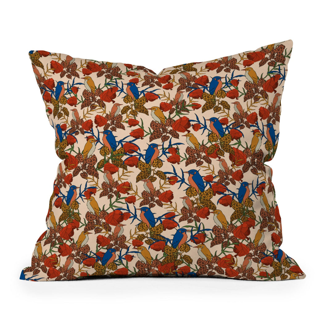 bárbara dantas Voler Outdoor Throw Pillow