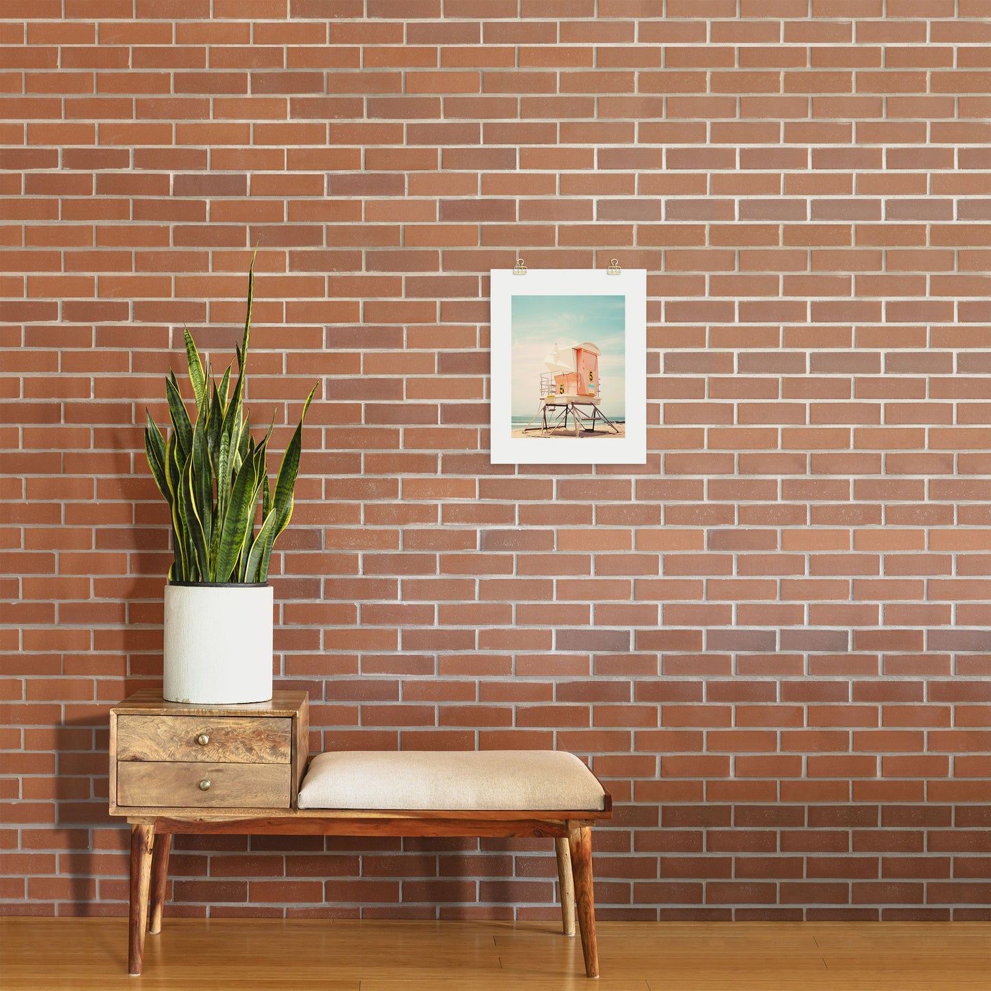 Bree Madden Beach Tower 5 Art Print