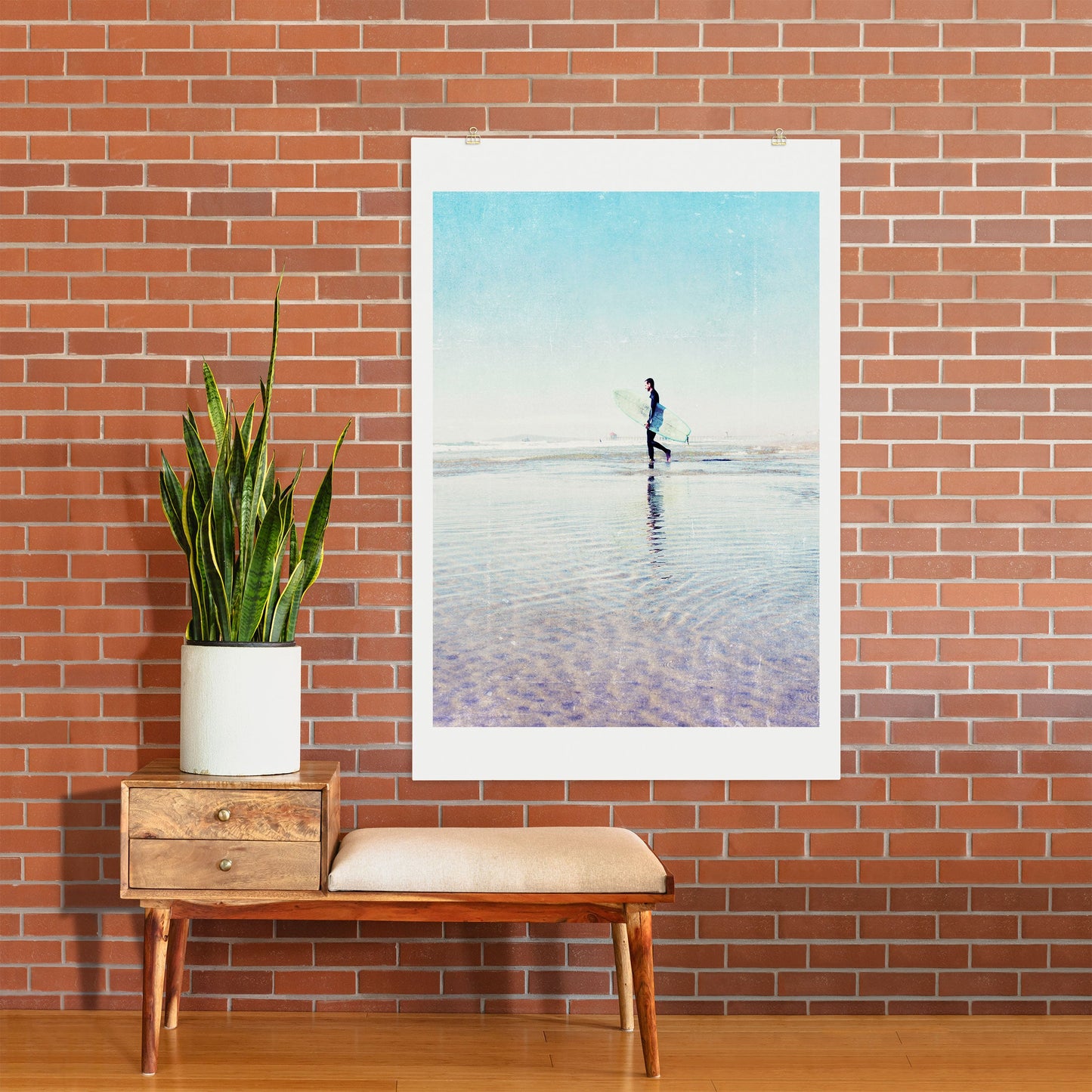 Bree Madden Cali Surfer Art Print