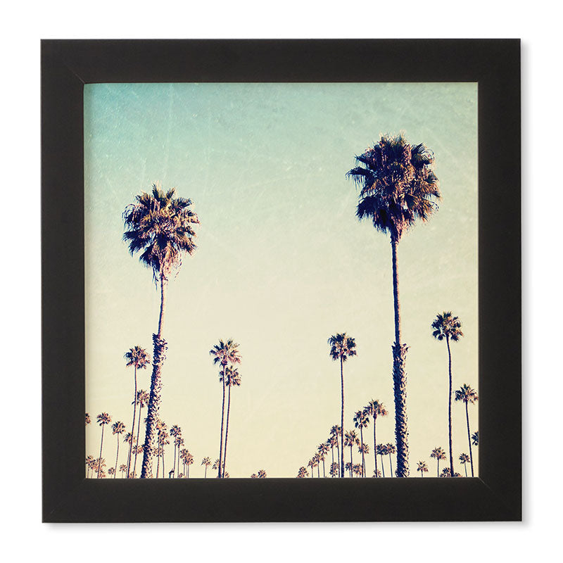 Bree Madden California Palm Trees Framed Wall Art