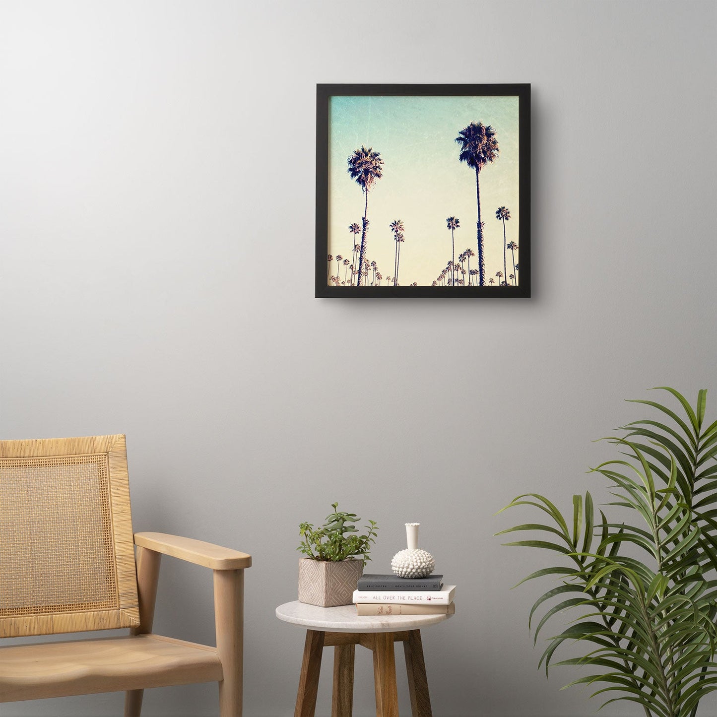 Bree Madden California Palm Trees Framed Wall Art