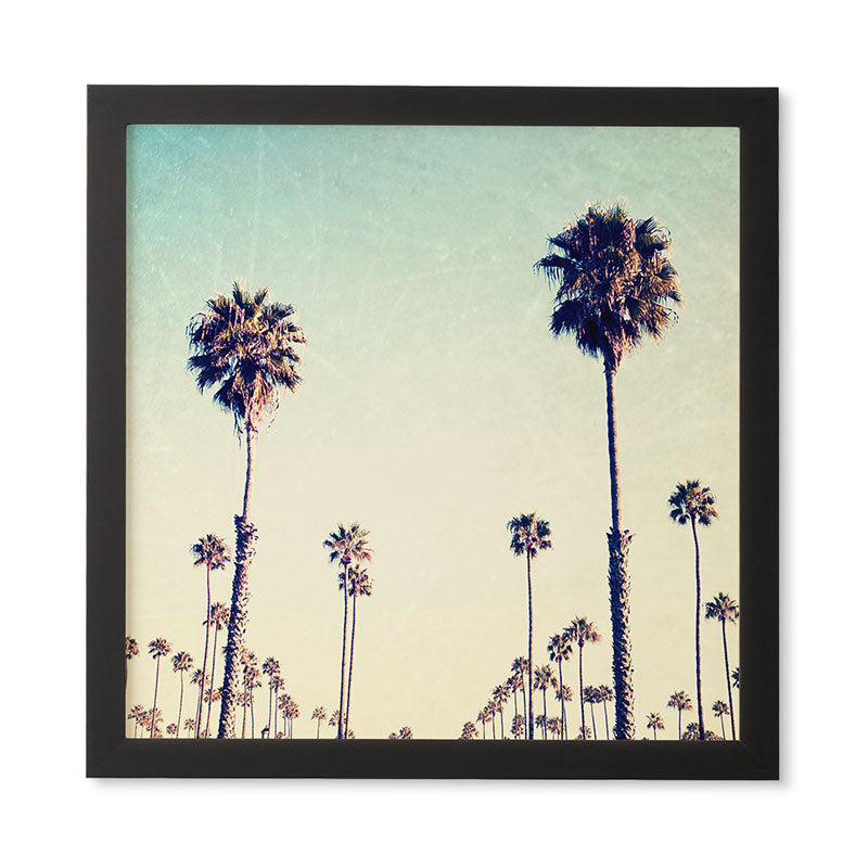 Bree Madden California Palm Trees Framed Wall Art