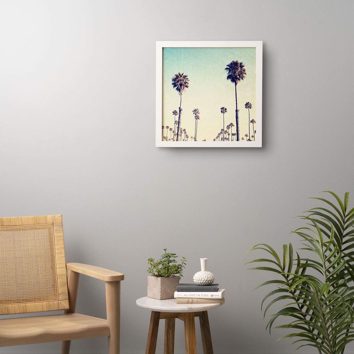 Bree Madden California Palm Trees Framed Wall Art