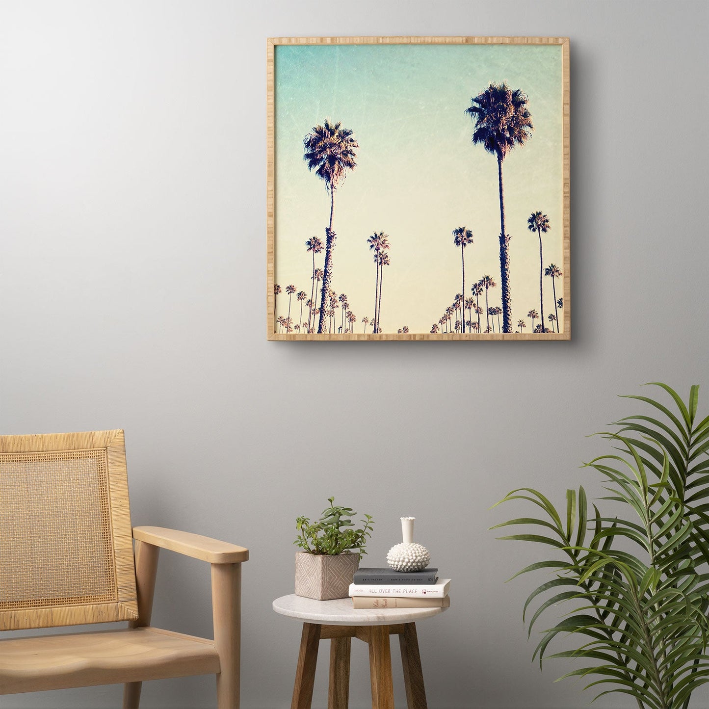 Bree Madden California Palm Trees Framed Wall Art