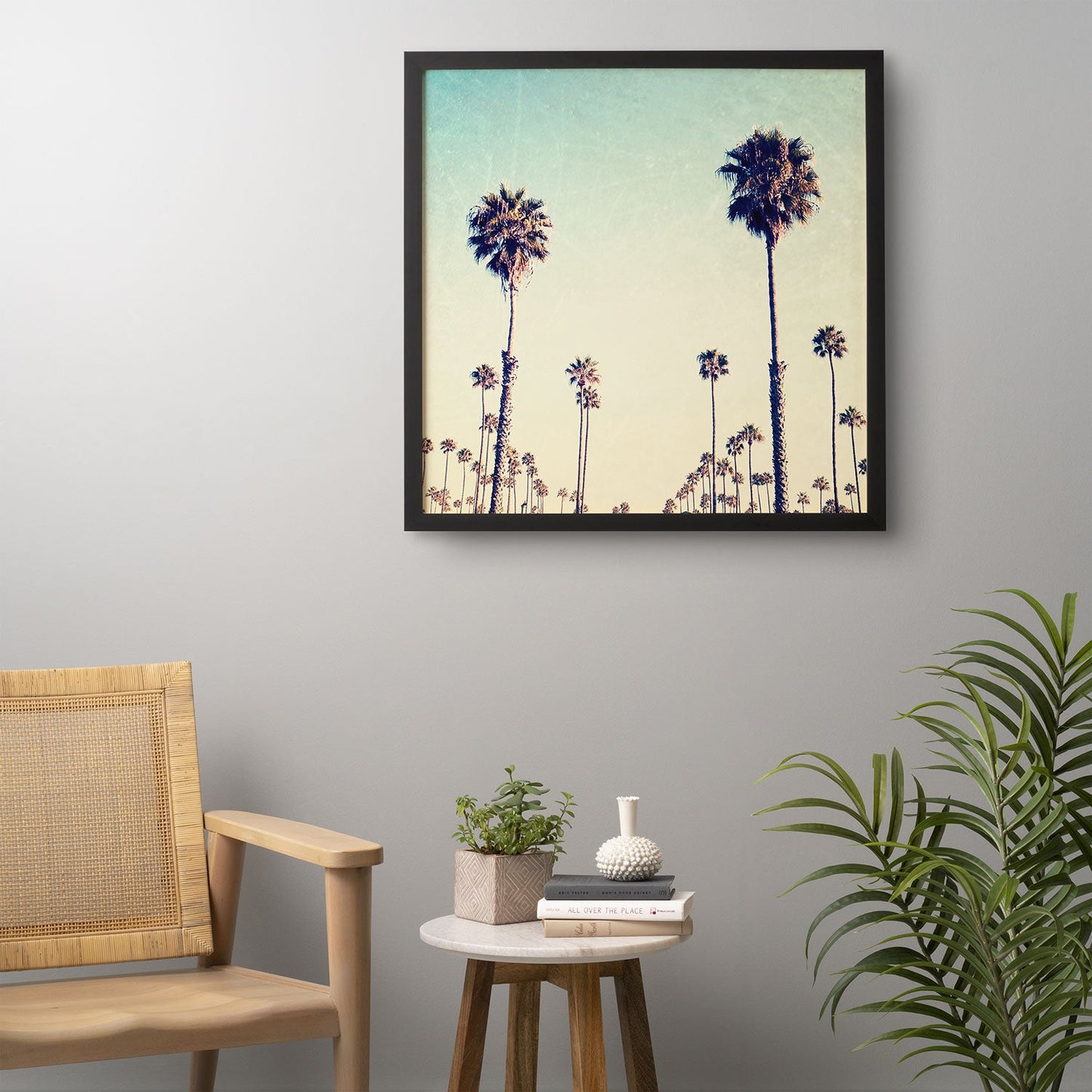 Bree Madden California Palm Trees Framed Wall Art