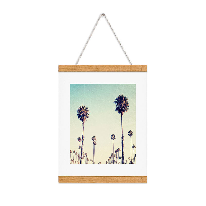 Bree Madden California Palm Trees Art Print