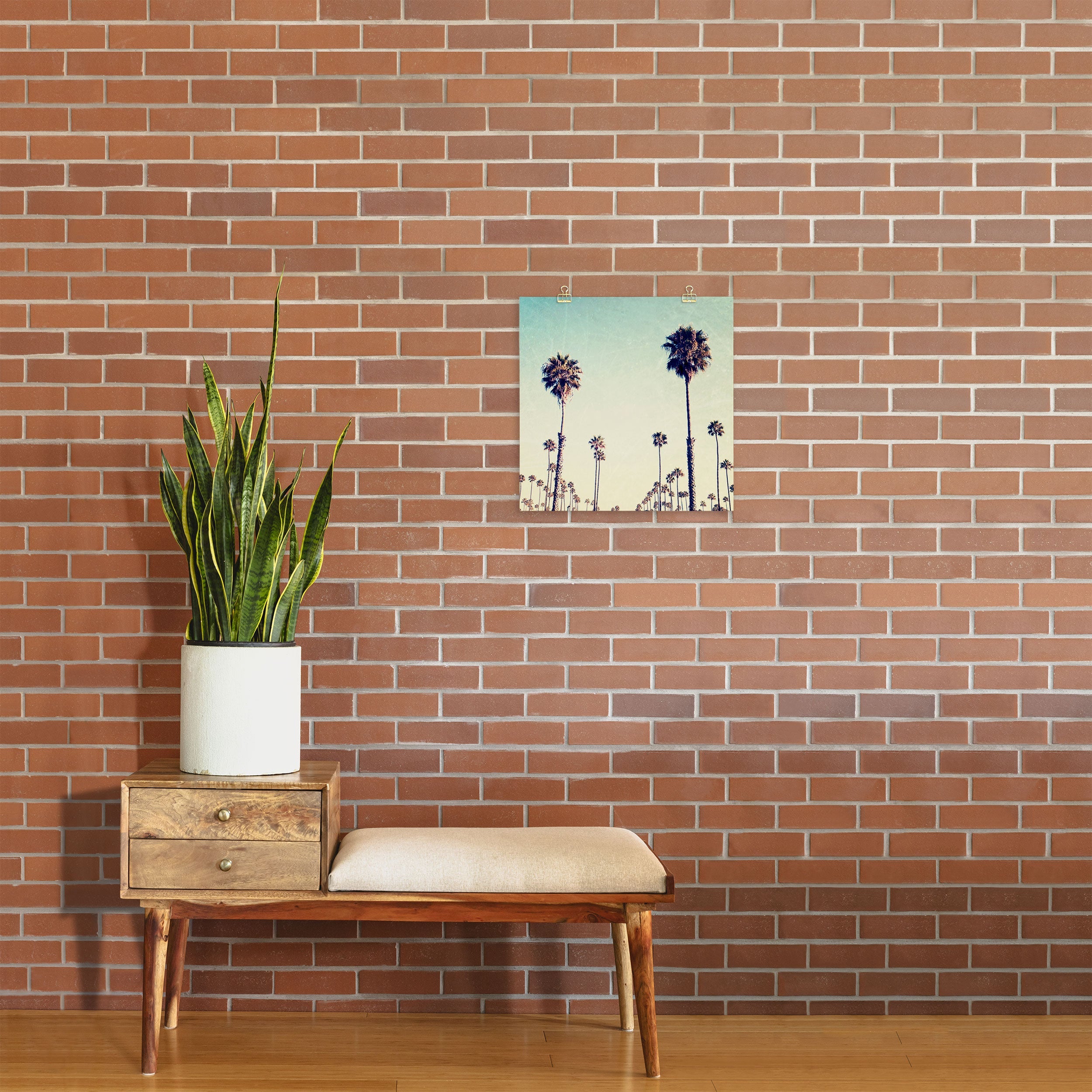 Bree Madden California Palm Trees Art Print