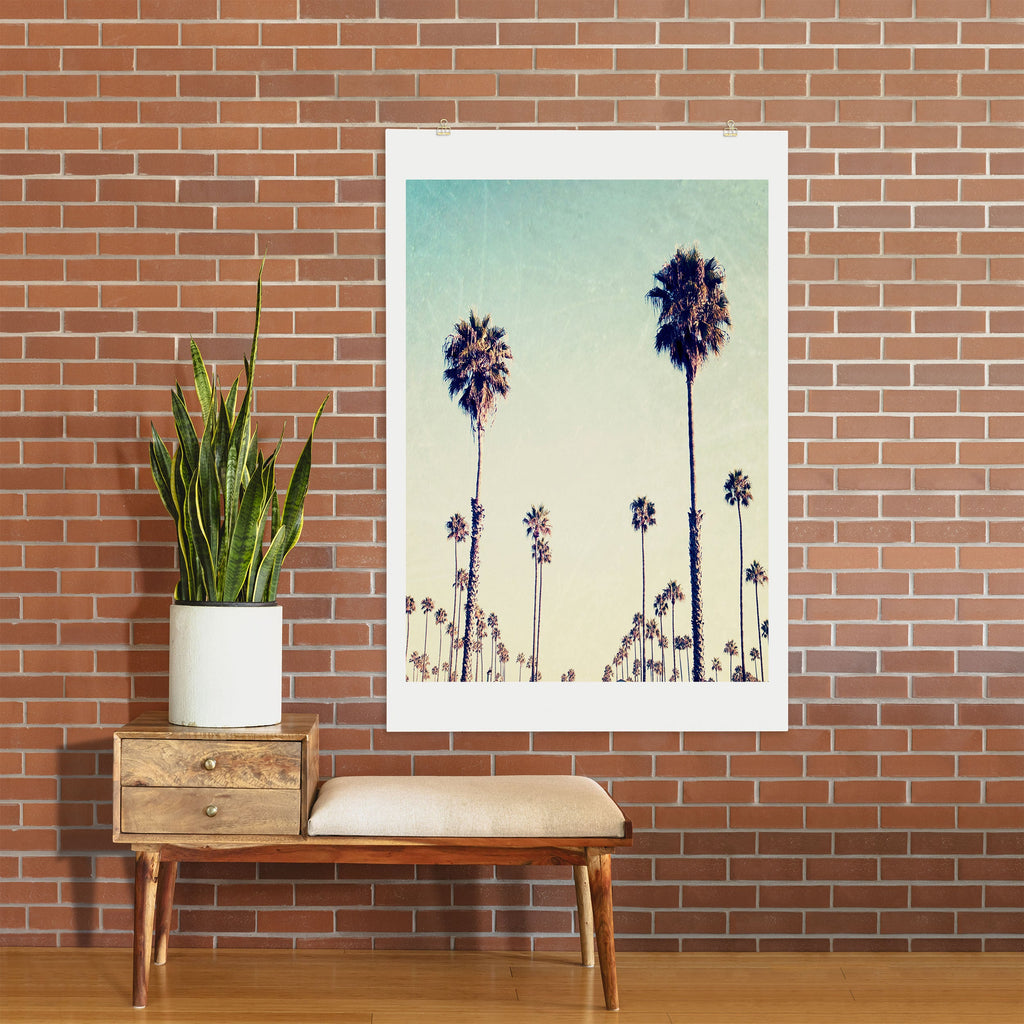 Bree Madden California Palm Trees Art Print