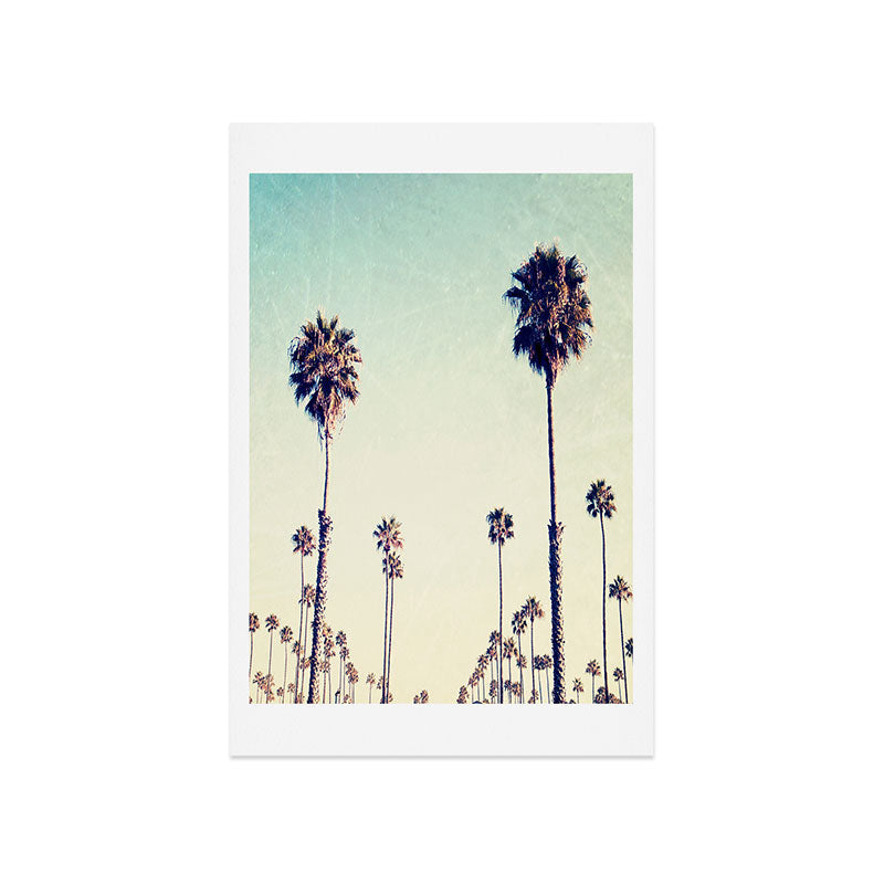 Bree Madden California Palm Trees Art Print