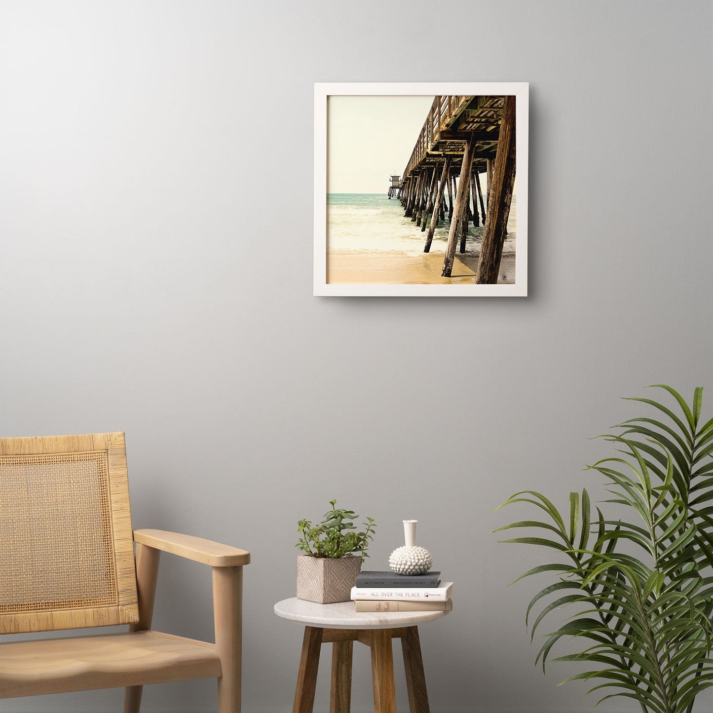 Bree Madden Down By The Pier Framed Wall Art