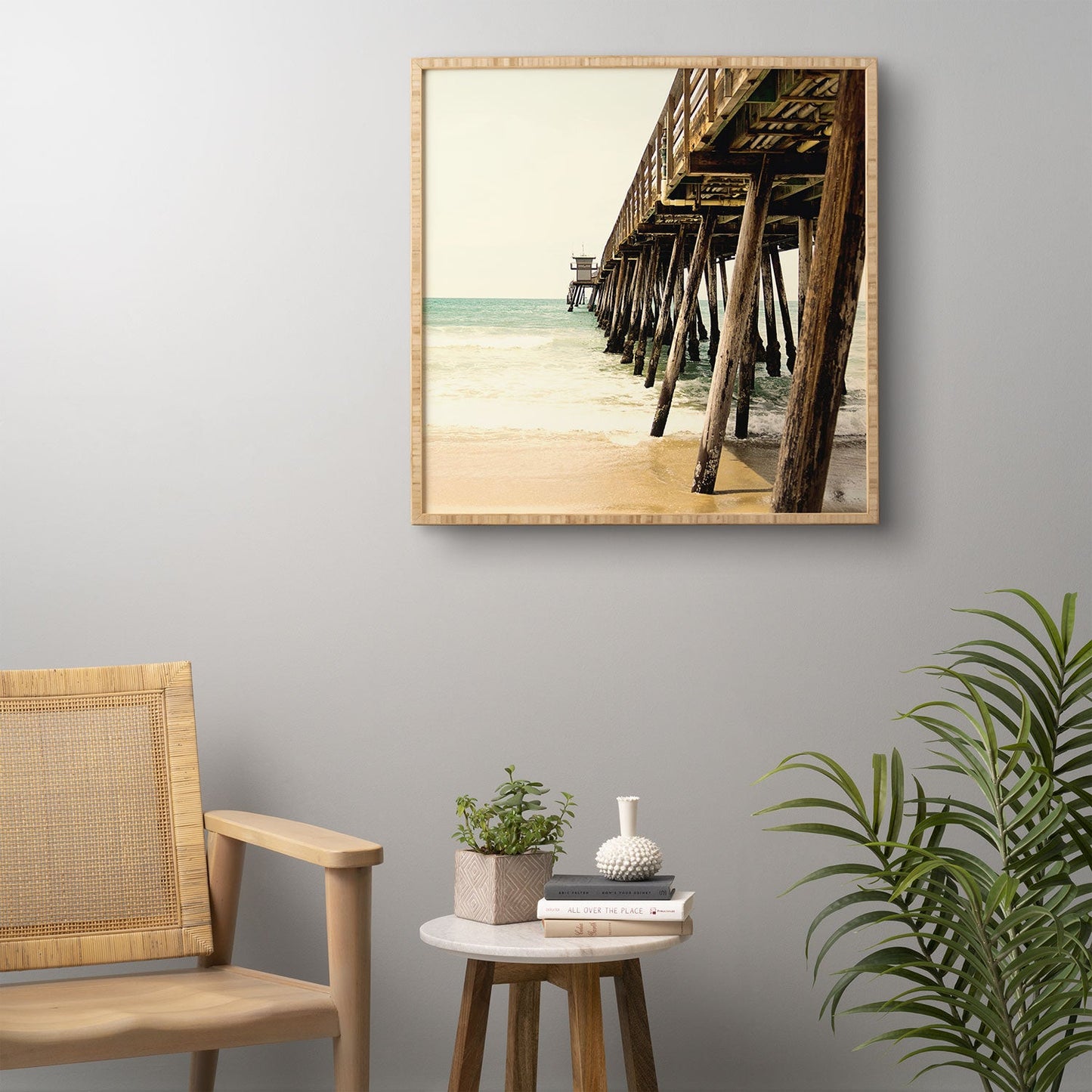 Bree Madden Down By The Pier Framed Wall Art
