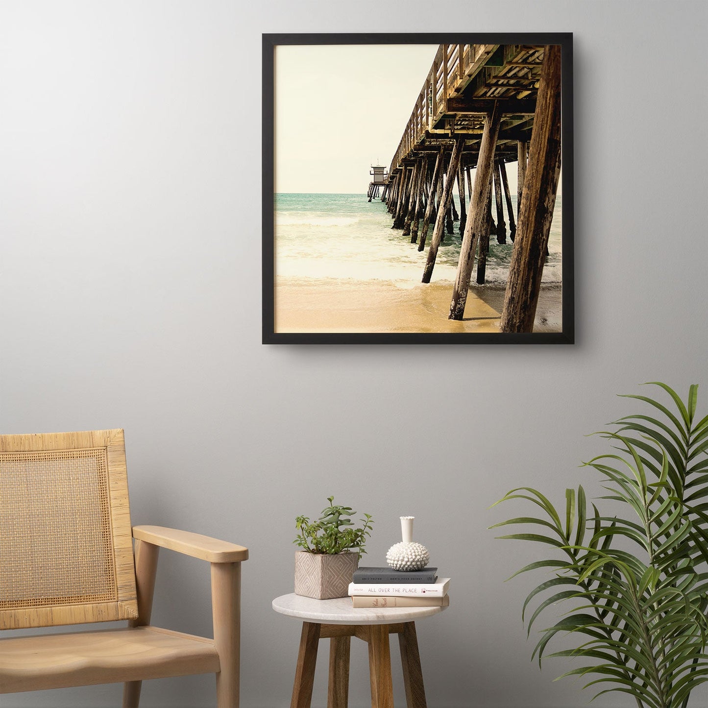Bree Madden Down By The Pier Framed Wall Art