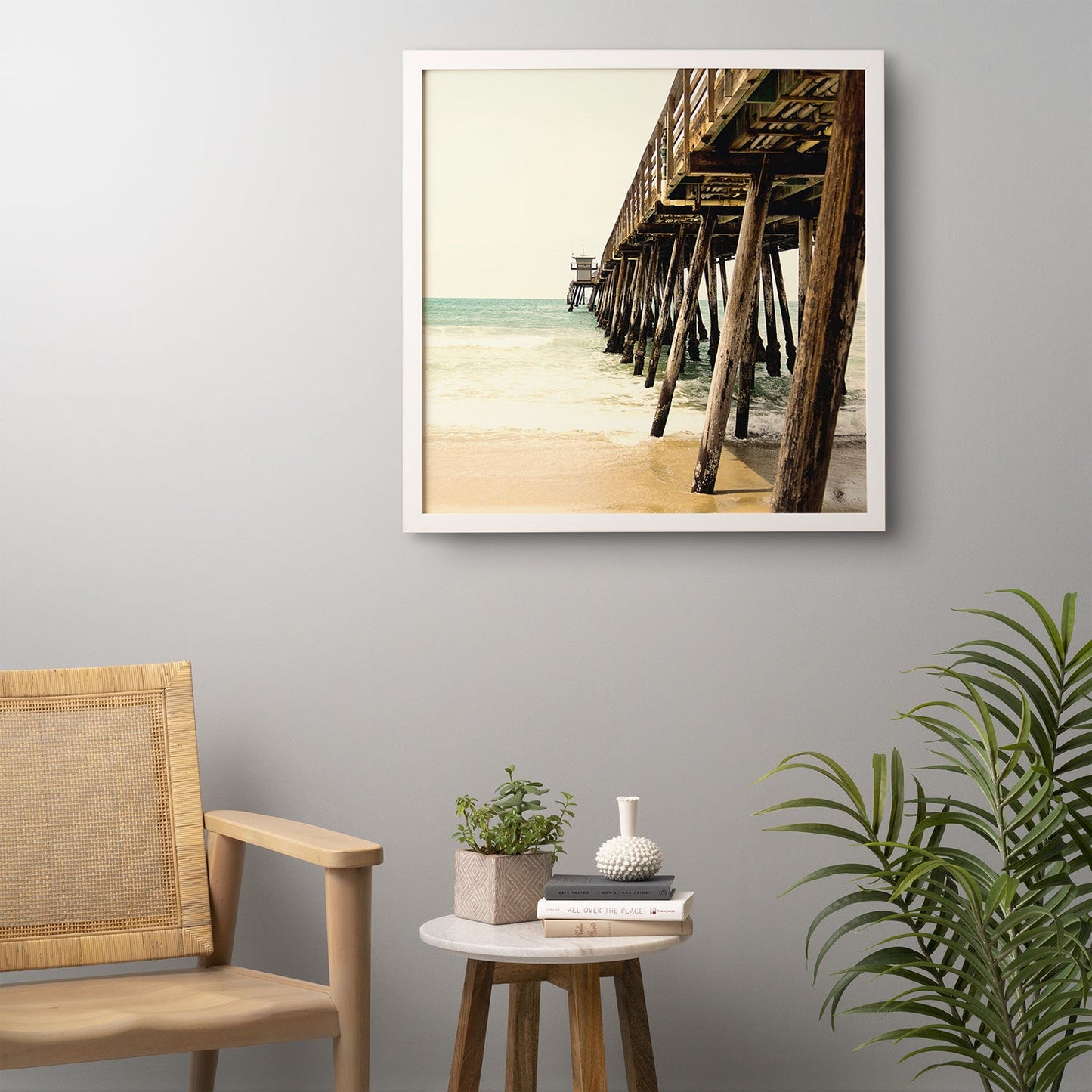 Bree Madden Down By The Pier Framed Wall Art