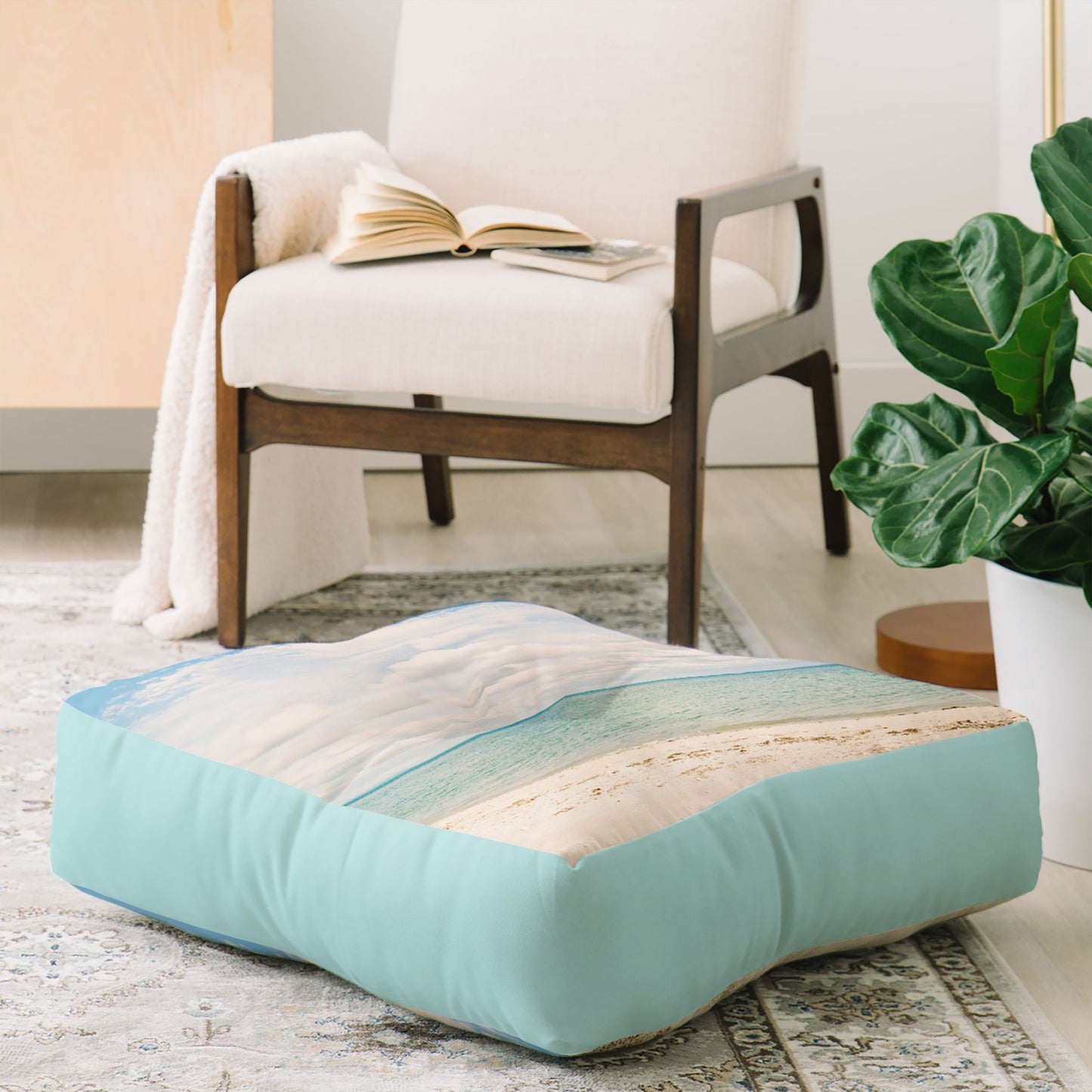 Bree Madden Dream Beach Floor Pillow Square