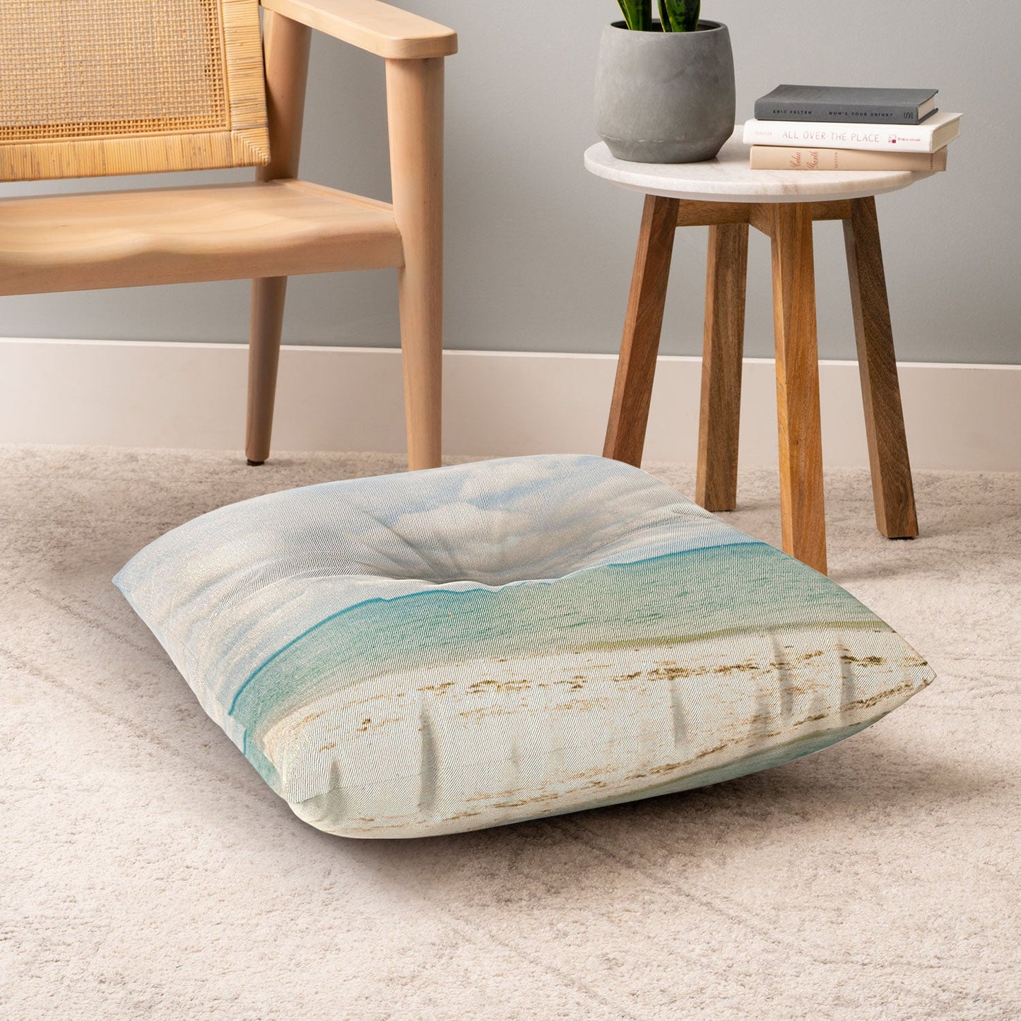 Bree Madden Dream Beach Floor Pillow Square