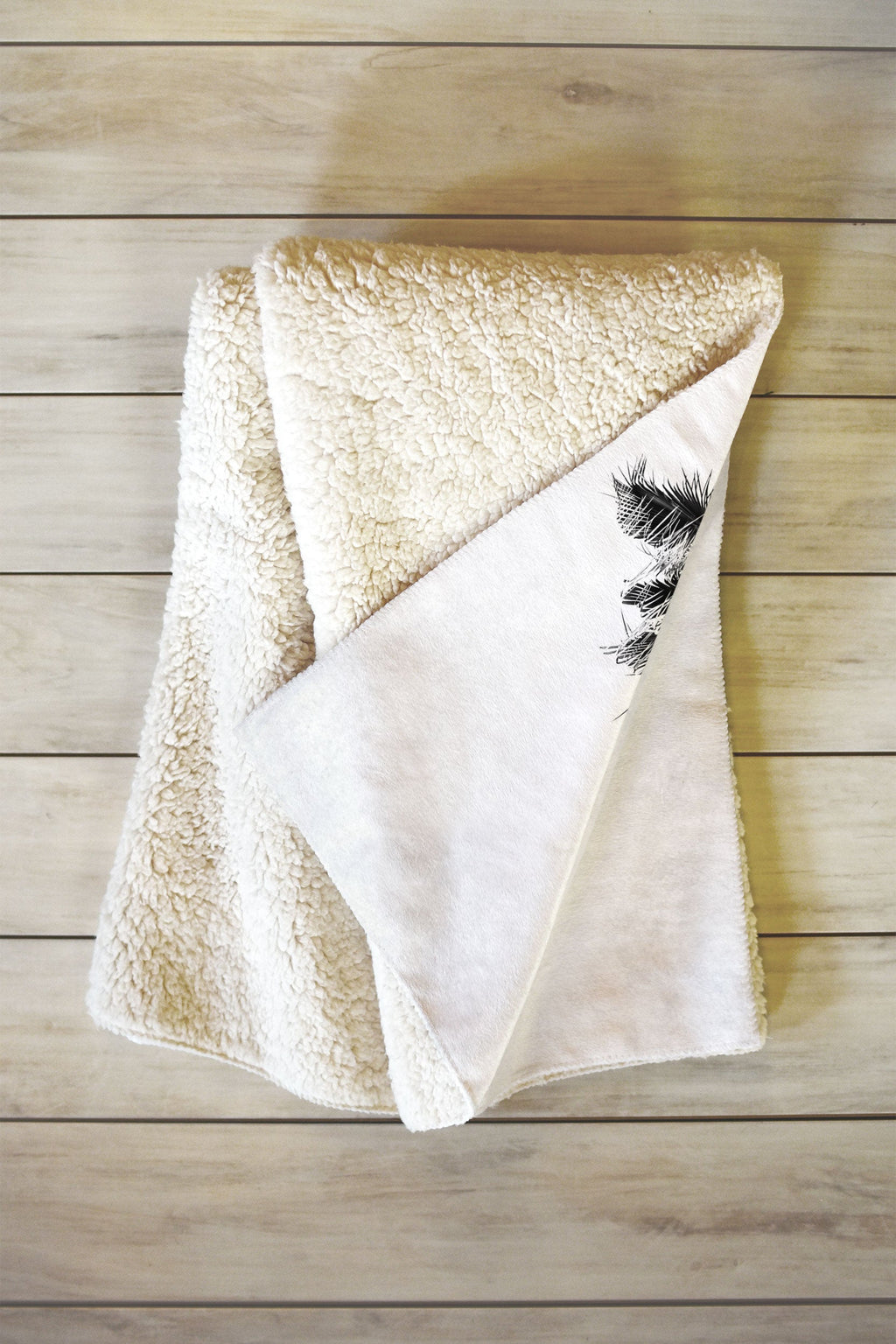 Bree Madden Five Palms Fleece Throw Blanket